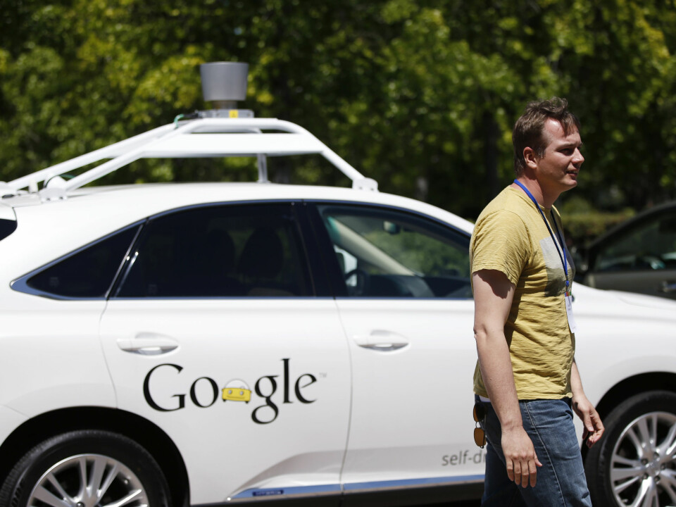 Google – a company that also develops new products Here, Chris Urmson, director of Google's Self-Driving Car Project, stands in front of a self-driving car after a presentation in Mountain View, California in May, earlier this year. (Photo: Stephen Lam/REUTERS)