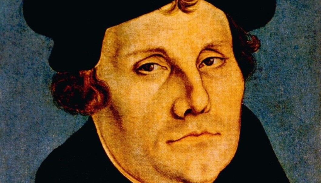 Martin Luther (1483–1546), slik han ble portrettert av Lucas Cranach i 1529. (Foto: Shutterstock) Martin Luther (1483–1546), slik han ble portrettert av Lucas Cranach i 1529. (Foto: Shutterstock)