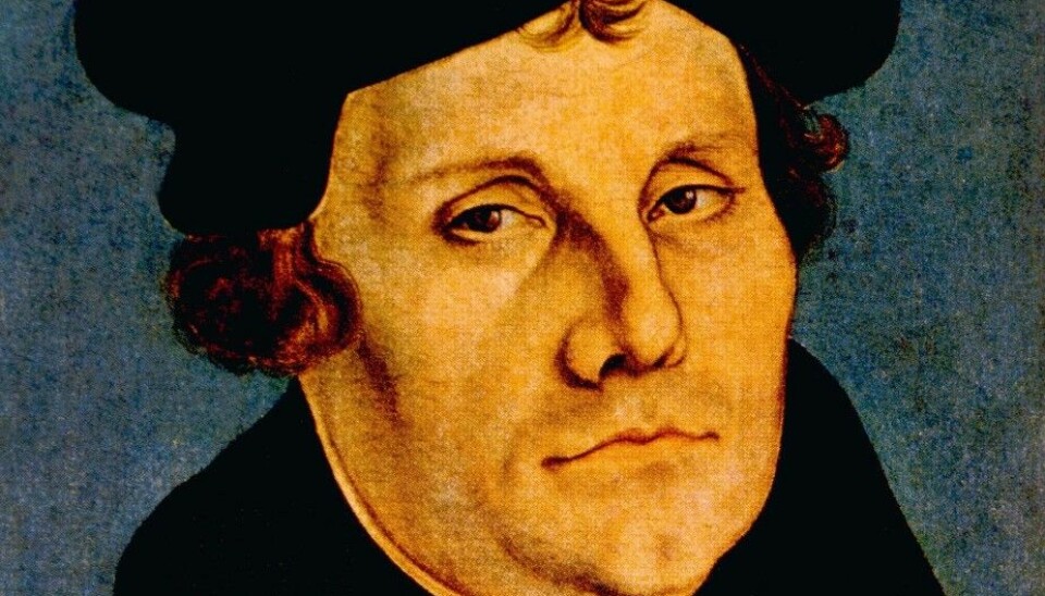 Martin Luther (1483–1546), slik han ble portrettert av Lucas Cranach i 1529. (Foto: Shutterstock)
