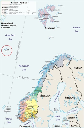 Her ligger Jan Mayen. Her ligger Jan Mayen.