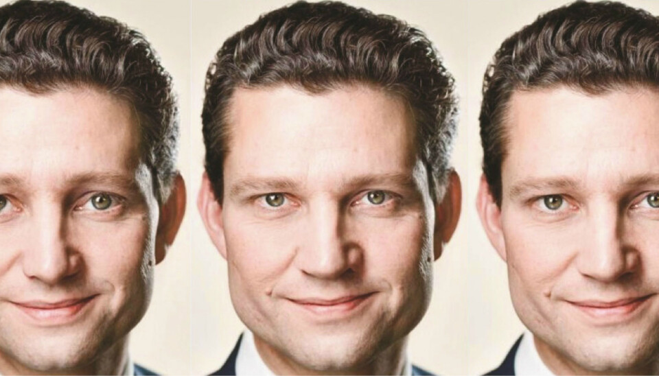 Brede kinnbein og milde øyne kan måles i valgresultater. Til venstre: den ekstra milde Ole Hækkerup (Socialdemokraterne). I midten: den bryske Hækkerup, og til høyre: den virkelige Hækkerup.
