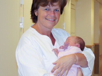 Kristin Håland is a researcher who also practices as a midwife. (Photo: Jan-Henrik Kulberg) Kristin Håland is a researcher who also practices as a midwife. (Photo: Jan-Henrik Kulberg)