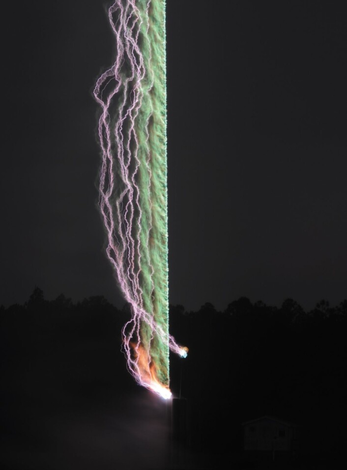 Lyn-bilde fra forskergruppen i Florida. (Foto: Florida Lightning Research Group) Lyn-bilde fra forskergruppen i Florida. (Foto: Florida Lightning Research Group)