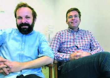 Fyrsteamanuensane Lars Jacob Tynes Pedersen ved Institutt for rekneskap, revisjon og rettsvitskap og Trond M. Døskeland ved Institutt for føretaksøkonomi. (Foto: Sigrid Folkestad, NHH) Fyrsteamanuensane Lars Jacob Tynes Pedersen ved Institutt for rekneskap, revisjon og rettsvitskap og Trond M. Døskeland ved Institutt for føretaksøkonomi. (Foto: Sigrid Folkestad, NHH)