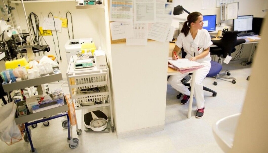 The desire to help others does not make nurses more involved in their job. (Illustrative photo: Tore Meek, NTB scanpix) The desire to help others does not make nurses more involved in their job. (Illustrative photo: Tore Meek, NTB scanpix)