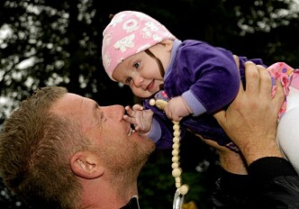 A nurturing father has a positive influence on a child's development