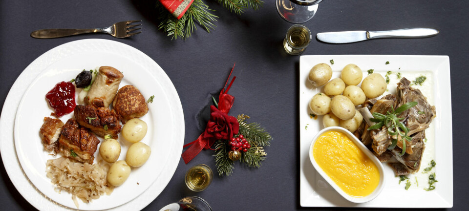 Vestlandet mot Østlandet: 76 prosent av vestlendingene spiser pinnekjøtt på julaften. 76 prosent av østlendingene spiser svineribbe. (Foto: Gorm Kallestad, NTB scanpix)