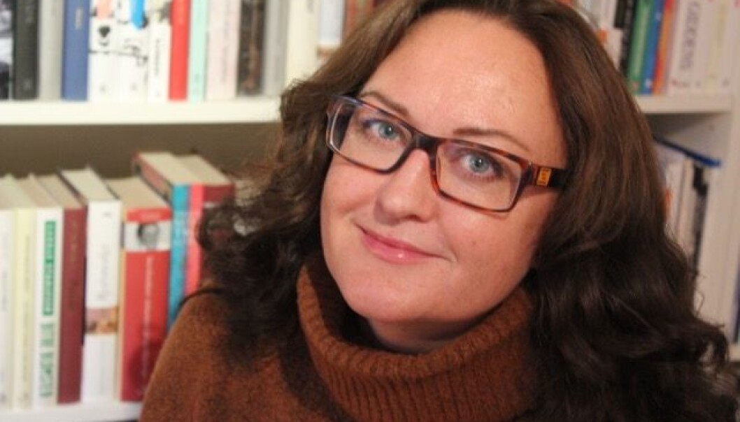 Da Marianne Løken startet på doktorgraden i 2008, hadde hun en jente på halvannet år. – Jeg har holdt på med avhandlingen i hele hennes barndom. Det kjenner jeg på, sier hun. (Foto: Steinar Knudsen) Da Marianne Løken startet på doktorgraden i 2008, hadde hun en jente på halvannet år. – Jeg har holdt på med avhandlingen i hele hennes barndom. Det kjenner jeg på, sier hun. (Foto: Steinar Knudsen)