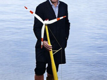 "Our target is to have our floating wind turbines ready to sell within three to four years," says Sway CEO Michal Forland (Photo: Sway) "Our target is to have our floating wind turbines ready to sell within three to four years," says Sway CEO Michal Forland (Photo: Sway)