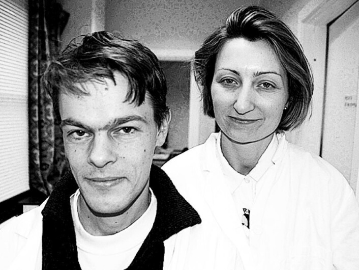 In 1997, just a year after Edvard and May-Britt Moser started their laboratory at NTNU, they were profiled by the university’s research magazine. (Phtot: Gemini) In 1997, just a year after Edvard and May-Britt Moser started their laboratory at NTNU, they were profiled by the university’s research magazine. (Phtot: Gemini)