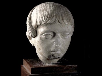 Sculpture of a Roman boy with his hair worn in the Egyptian style with a “lock of Horus”. The side-lock of hair was cut off and dedicated to the gods in connection with the coming-of-age ceremony marking the transition to adult life. From the first half of the second century CE. Museum of Cultural History, Oslo. (Photo: Museum of Cultural History) Sculpture of a Roman boy with his hair worn in the Egyptian style with a “lock of Horus”. The side-lock of hair was cut off and dedicated to the gods in connection with the coming-of-age ceremony marking the transition to adult life. From the first half of the second century CE. Museum of Cultural History, Oslo. (Photo: Museum of Cultural History)