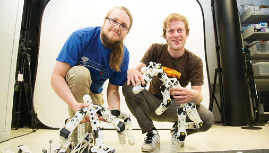 Eivind Samuelsen and Kyrre Glette (Photo: Yngve Vogt) Eivind Samuelsen and Kyrre Glette (Photo: Yngve Vogt)