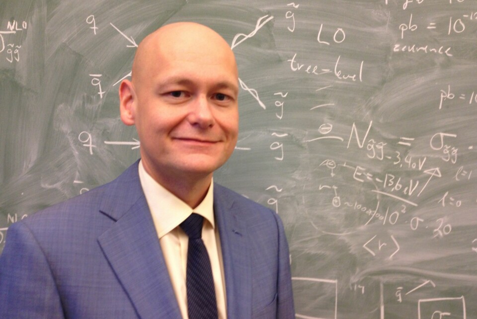 Professor Are Raklev ved Fysisk institutt ved Universitetet i Oslo. (Foto: Eivind Torgersen)
