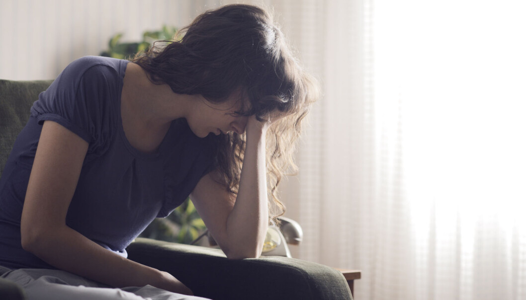 Depresjon rammer opp til hver femte danske. Det er imidlertid ikke alle som har nytte av antidepressive medisiner – kanskje vil det i fremtiden være mulig å avgjøre hvem det er. (Foto: Shutterstock) Depresjon rammer opp til hver femte danske. Det er imidlertid ikke alle som har nytte av antidepressive medisiner – kanskje vil det i fremtiden være mulig å avgjøre hvem det er. (Foto: Shutterstock)
