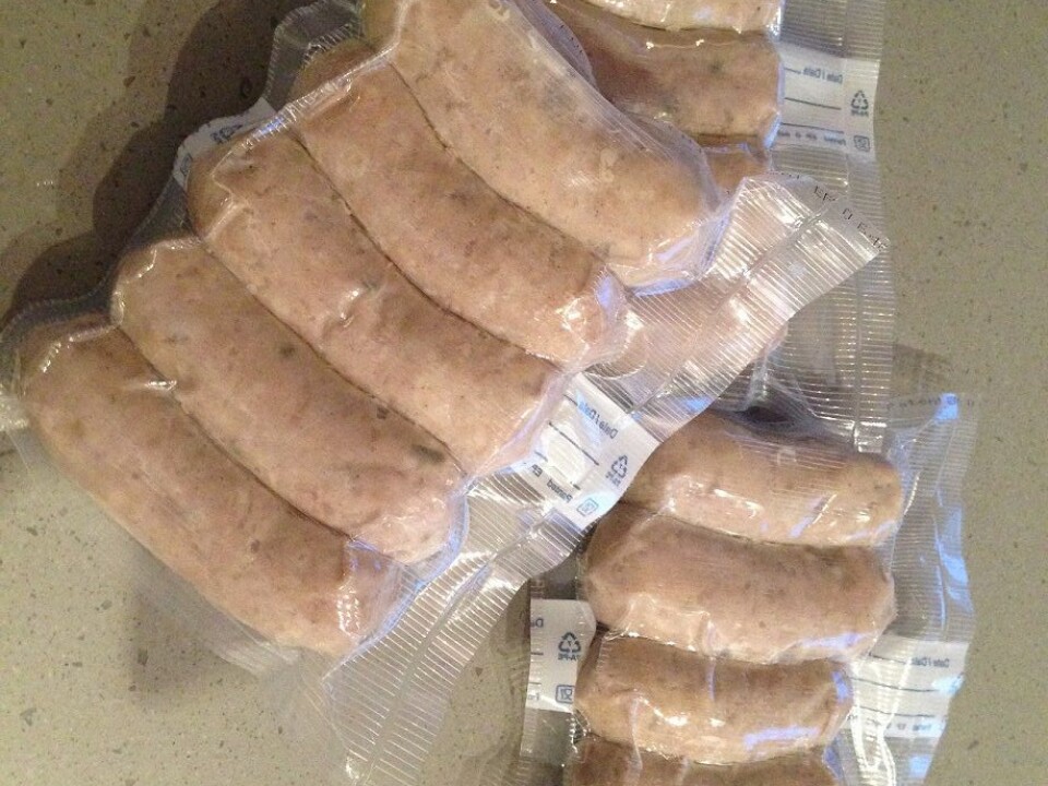 This is how you can keep your lamb sausages fresh. (Photo: Private)