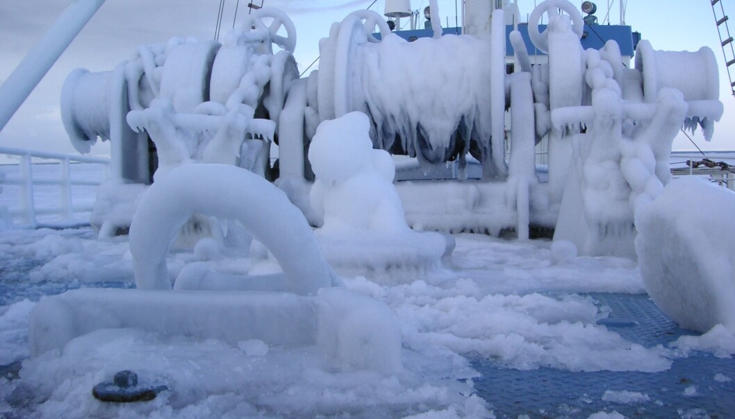 In the arctic, steel constructions must be able to withstand temperatures as low as minus 60 degrees. But our current materials are not tough enough. (Photo: Ragnhild Lundmark Daae) In the arctic, steel constructions must be able to withstand temperatures as low as minus 60 degrees. But our current materials are not tough enough. (Photo: Ragnhild Lundmark Daae)