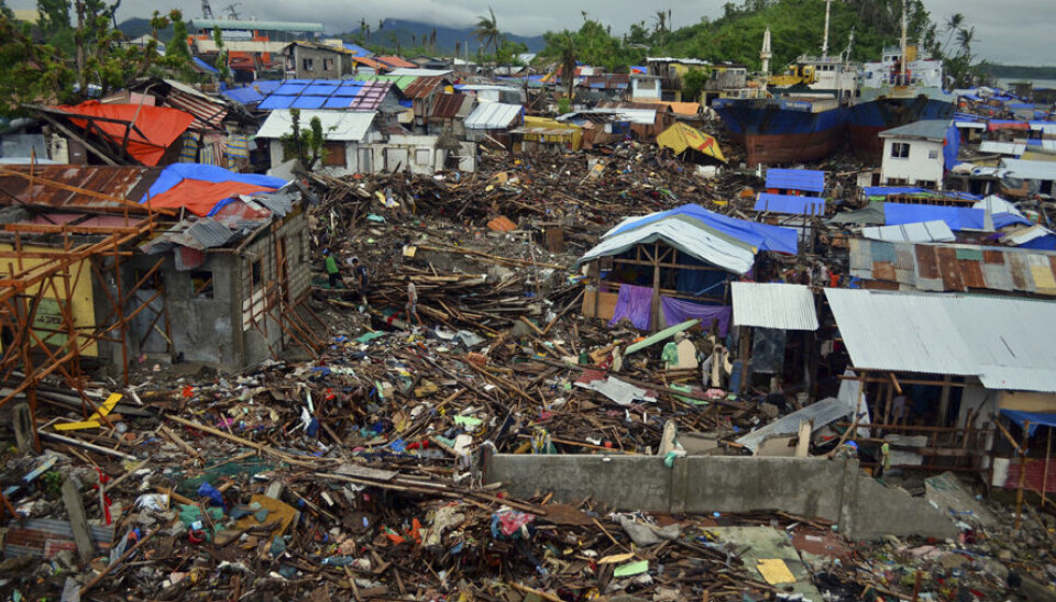 Tacloban lay in ruins after Typhoon Yolanda. (Photo: NTNU Livestudio)