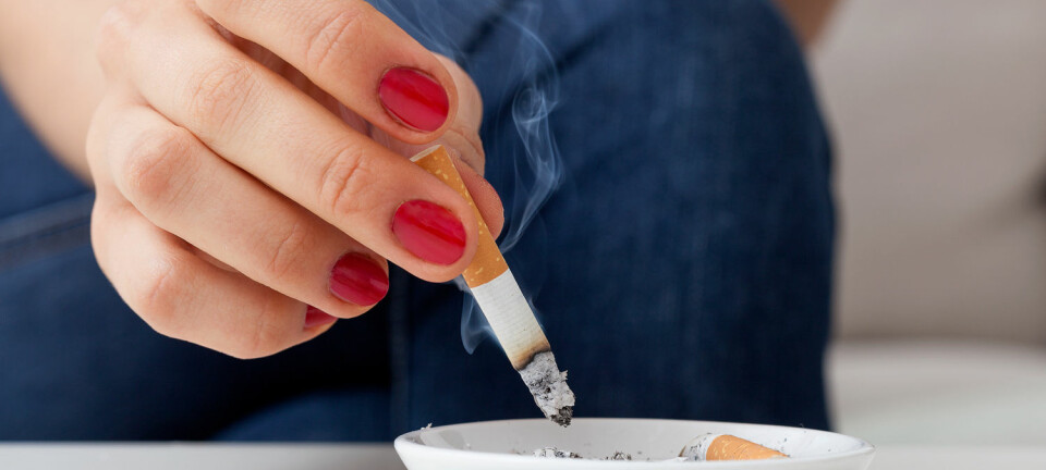 Hvor stor skade kan røyking under svangerskapet påføre barnet? Forskere viser nå den langsiktige effekten røyken kan ha på barnets DNA.  (Foto: Shutterstock)