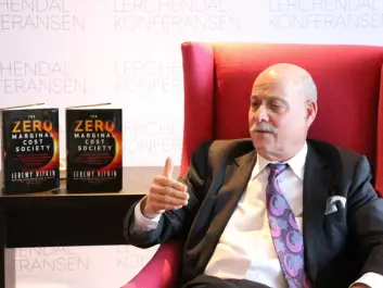 Jeremy Rifkin says the 3rd Industrial Revolution is coming, where microenergy generation and shared transport reduce our carbon footprint and make our lives greener. But will Norway take a leadership role in making this transition? (Photo: Nancy Bazilchuk/NTNU)