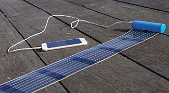 Ny solcellelader får plass i lommen