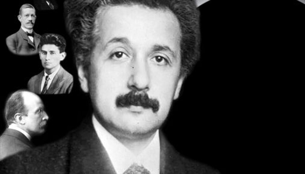 Albert Einstein, Wilhelm Ossen, Allvar Gullstrand, Franz Kafka and Max Planck. (Illustration: Annica Thomsson) Albert Einstein, Wilhelm Ossen, Allvar Gullstrand, Franz Kafka and Max Planck. (Illustration: Annica Thomsson)