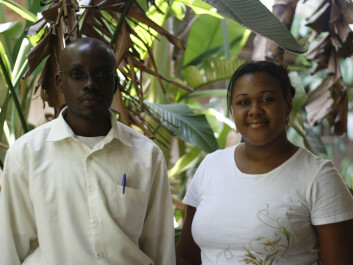 As participants in a new programme, everything was new for first cohort student Mazuba Hamweene (left) and second cohort student Lumbuka Kuanda – the curriculum, the teaching and the research methods. “I will fight and hope for the establishment of a neuropsychology unit in the police force,” Hamweene says. (Photo: Susan Johnsen) As participants in a new programme, everything was new for first cohort student Mazuba Hamweene (left) and second cohort student Lumbuka Kuanda – the curriculum, the teaching and the research methods. “I will fight and hope for the establishment of a neuropsychology unit in the police force,” Hamweene says. (Photo: Susan Johnsen)