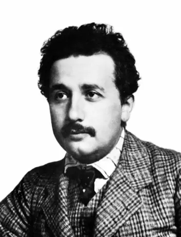 Einstein som 25-åring i 1904 - like før han innleda sin hyperkreative periode. (Foto: Lucien Chavan)
