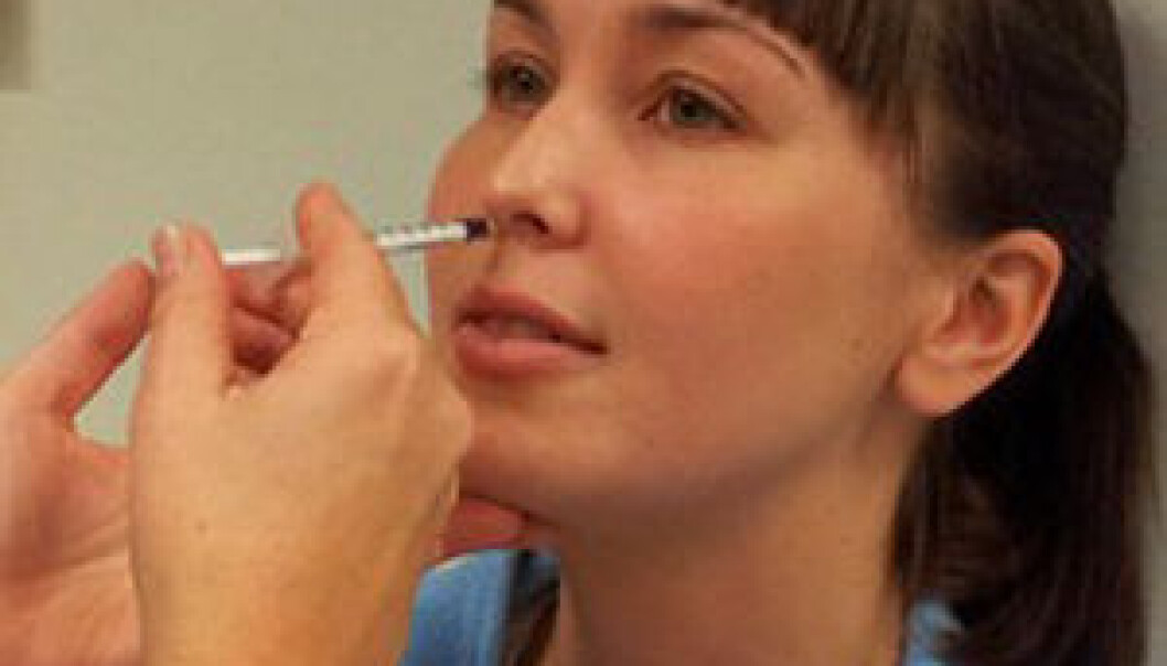 Administering HIV vaccines nasally would be simpler and probably cheaper. (Illustrative photo: Dag Kvale) Administering HIV vaccines nasally would be simpler and probably cheaper. (Illustrative photo: Dag Kvale)