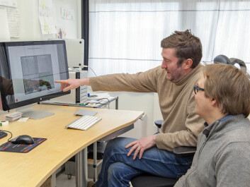 Gareth Sullivan (left) and Rick Siller says the new method of synthesizing liver cells will increase our understanding of adverse drug reactions and liver disease. (Photo: Gunnar F. Lothe/UiO) Gareth Sullivan (left) and Rick Siller says the new method of synthesizing liver cells will increase our understanding of adverse drug reactions and liver disease. (Photo: Gunnar F. Lothe/UiO)