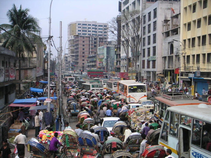 To ganger i året skyller kolerabakterien fra Ganges inn i Bangladeshs hovedstad Dhakas slumområder. (Foto: Wikimedia Commons) To ganger i året skyller kolerabakterien fra Ganges inn i Bangladeshs hovedstad Dhakas slumområder. (Foto: Wikimedia Commons)