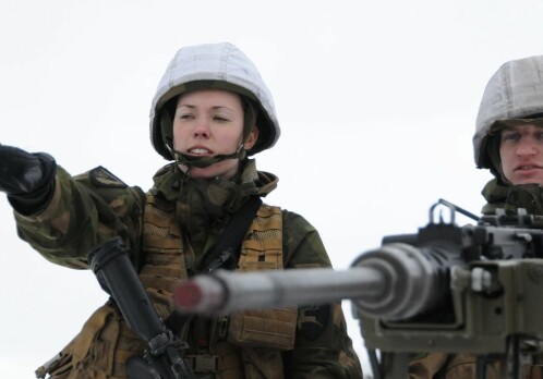 Is the Norwegian military ready for female soldiers?