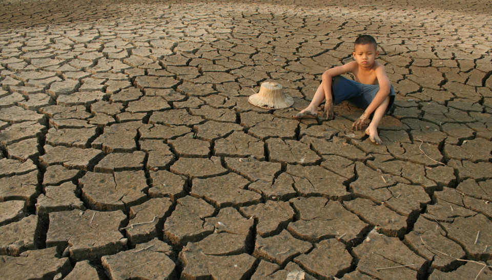 Tørke og vannmangel bekymrer flest mennesker i verden. Bildet er fra Thailand.  (Foto: piyaset/NTB scanpix)