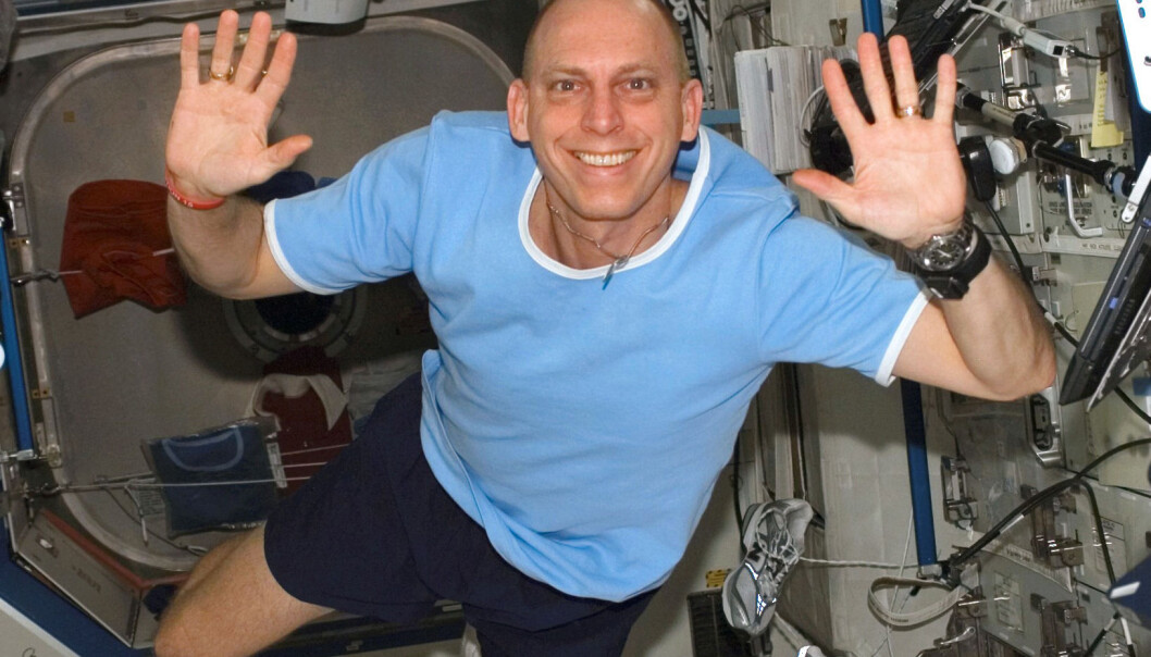 Du vil ikke tro hva astronaut Clayton C. Anderson gjorde på den internasjonale romstasjonen... (Foto: NASA) Du vil ikke tro hva astronaut Clayton C. Anderson gjorde på den internasjonale romstasjonen... (Foto: NASA)