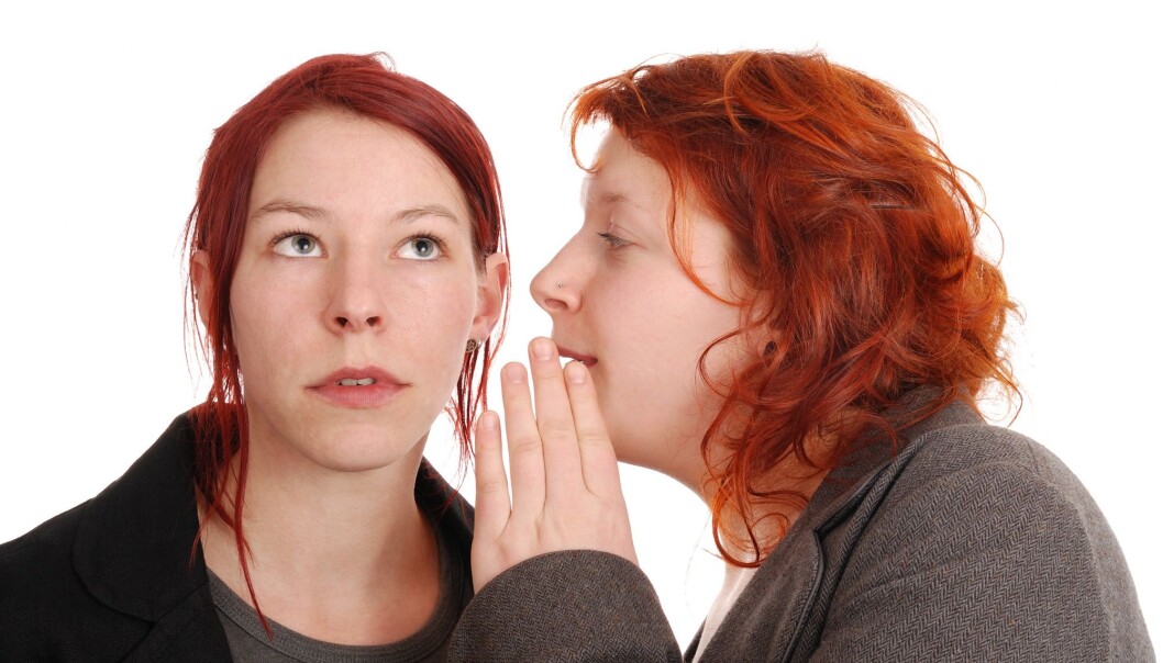 In an ecperiment it was primarily women who promoted conspiracy when this had a negative effect on an innocent third party. (Illustration photo: Microstock) In an ecperiment it was primarily women who promoted conspiracy when this had a negative effect on an innocent third party. (Illustration photo: Microstock)