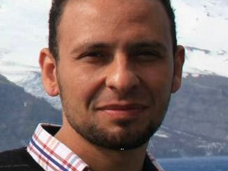 Mohamed Ezat was born in Egypt and took a master's degree in the geology departmet at the University in Egypt, under the supervision of Beni-Suef. In 2011 he moved to Tromsø to persue a PhD in the field of polar climate. (Photo: Private)