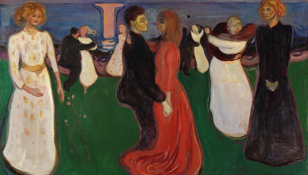 «Livets dans» er et av 232 Edvard Munch-verkene som nå er tilgjengelig i Nasjonalmuseets nettgalleri. (Foto: Børre Høstland, Nasjonalmuseet) «Livets dans» er et av 232 Edvard Munch-verkene som nå er tilgjengelig i Nasjonalmuseets nettgalleri. (Foto: Børre Høstland, Nasjonalmuseet)