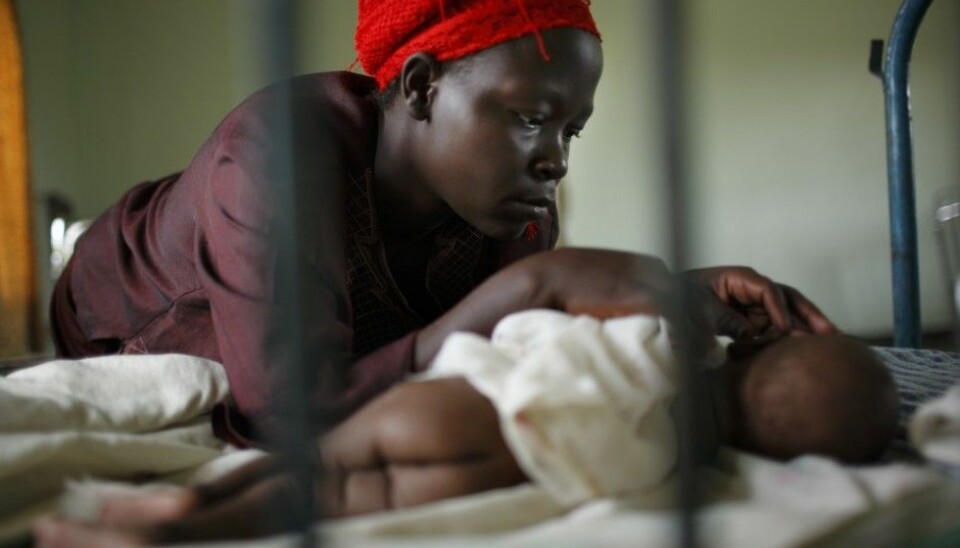 12 months of liquid HIV drugs for babies during breastfeeding from HIV positive mothers can protect them from infection.(Photo: Tomas Van Houtryve, Corbis)
