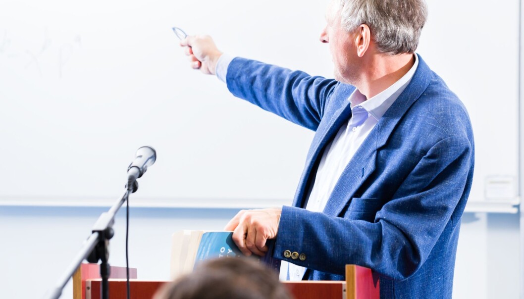 Antallet norske professorer over 60 år er blitt tredoblet på få år. (Illustrasjonsfoto: Colourbox) Antallet norske professorer over 60 år er blitt tredoblet på få år. (Illustrasjonsfoto: Colourbox)