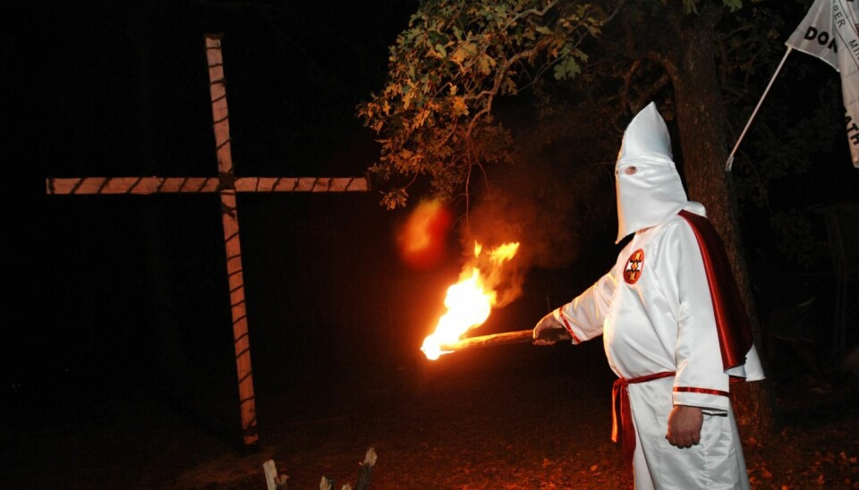 Sosiolog Kathleen M. Blee har intervjuet medlemmer av Ku Klux Klan og liknende miljøer som bruker vold og terror som våpen mot dem de betrakter som underlegne. (Illustrasjonsfoto: Reuters)