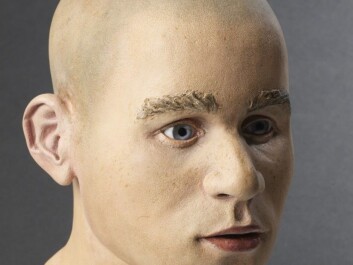 A reconstruction of how the Viste Boy may have looked like, based on the assumption that it was a boy. (Photo: Terje Tveit, Arkeologisk museum, Universitetet i Stavanger) A reconstruction of how the Viste Boy may have looked like, based on the assumption that it was a boy. (Photo: Terje Tveit, Arkeologisk museum, Universitetet i Stavanger)