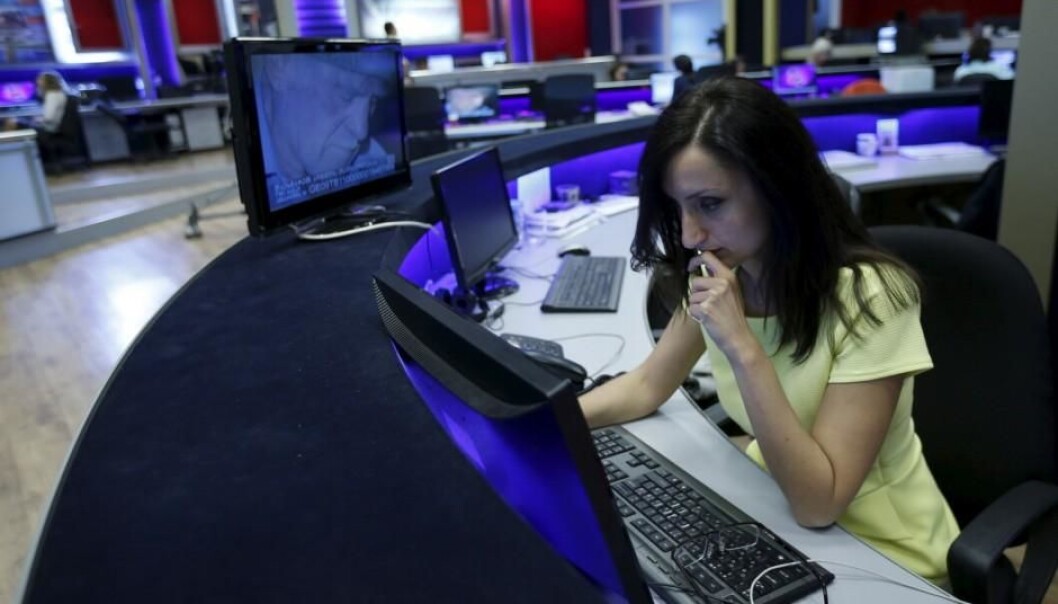 According to Trine Dahl, it is wise to seek out multiple news sources so that the different angles can be seen in comparison with one another. (Photo: David Mdzinarishvili, Reuters) According to Trine Dahl, it is wise to seek out multiple news sources so that the different angles can be seen in comparison with one another. (Photo: David Mdzinarishvili, Reuters)