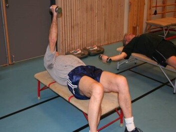 Strength training is effective, also for those who have passed 65 years. (Photo: Hilde Lohne-Seiler) Strength training is effective, also for those who have passed 65 years. (Photo: Hilde Lohne-Seiler)