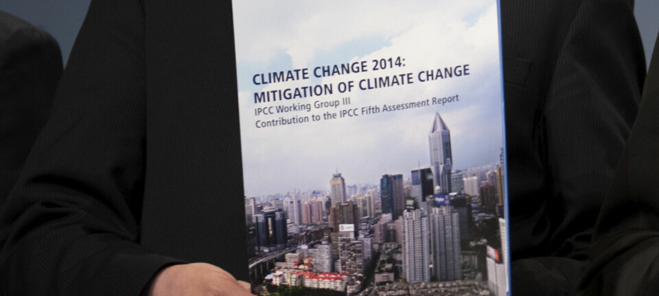 Femte hovedrapport fra FNs klimapanel ble offentliggjort i København i november i fjor. Den er enda vanskeligere å forstå enn tidligere klimarapporter.  (Foto: Stefanie Loos, Reuters, NTB Scanpix)