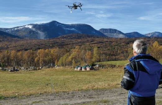 Drones help find lost sheep
