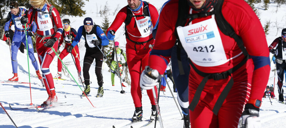 Det er fire faktorer som må til for at sponsingen av for eksempel idrettsarrangementer skal være mest mulig effektivt. Bildet er fra årets Birkebeinerrenn på Lillehammer.  (Foto: Heiko Junge, NTB scanpix))