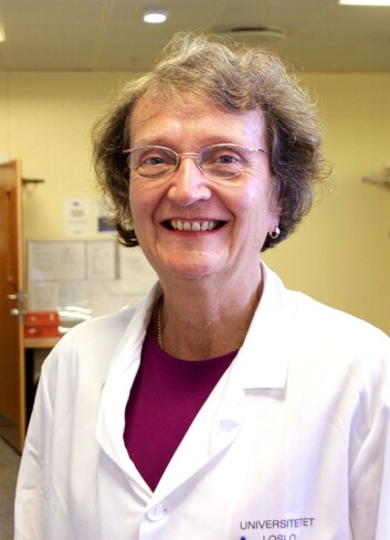 Sigrid Kvaal ved Institutt for klinisk odontologi ved Universitetet i Oslo, sier de kan bestemme alderen nokså nøyaktig. (Foto: Lars Sætren, NRK) Sigrid Kvaal ved Institutt for klinisk odontologi ved Universitetet i Oslo, sier de kan bestemme alderen nokså nøyaktig. (Foto: Lars Sætren, NRK)