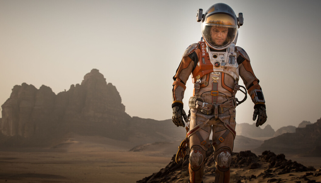 Ville Matt Damon klart seg mutters åleine på Mars i verkelegheita? Vi høyrer med ekspertane. (Foto: 20th Century Fox) Ville Matt Damon klart seg mutters åleine på Mars i verkelegheita? Vi høyrer med ekspertane. (Foto: 20th Century Fox)