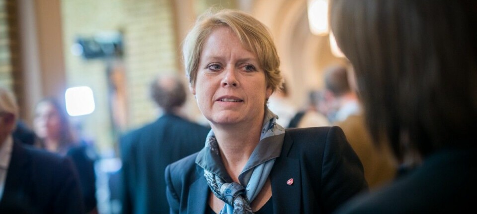 Arbeiderpartiet vil ha flere studieplasser innen høyere utdanning, forteller Marianne Aasen. (Foto: Skjalg Bøhmer Vold)