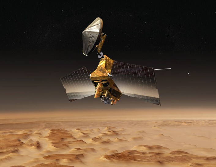 Mars Reconnaissance Orbiter. (Foto: NASA, JPL-Caltech) Mars Reconnaissance Orbiter. (Foto: NASA, JPL-Caltech)