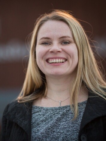 Forskingssjef Ann-Iren Kittang Jost ved Senter for tverrfaglig forskning i rommet. (Foto: Erlend Laanke Solbu, NRK) Forskingssjef Ann-Iren Kittang Jost ved Senter for tverrfaglig forskning i rommet. (Foto: Erlend Laanke Solbu, NRK)